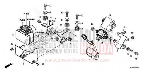 MODULATEUR ABS CBF300NAJ de 2018